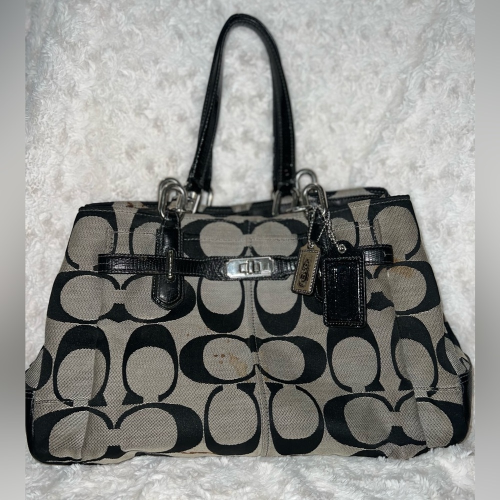 Coach Purse and Matching Wallet Set